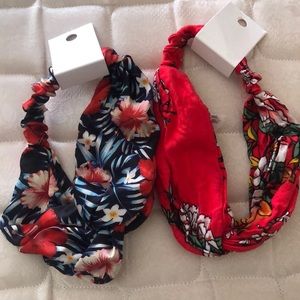 Forever 21 Floral Print Headwrap